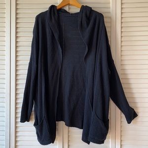 Brandy Melville black oversized cardigan